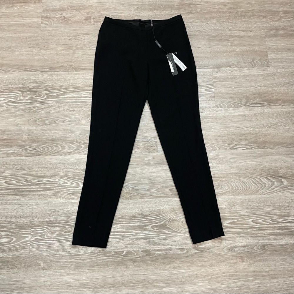 Elie Tahari Black Marcia Crop Pant Treasure